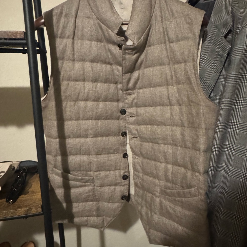 Brown vest